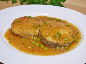 merluza en salsa