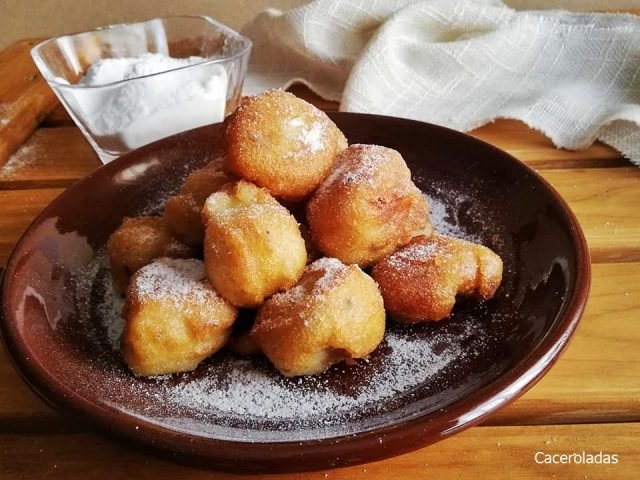 Buñuelos de platano con semillas (2)