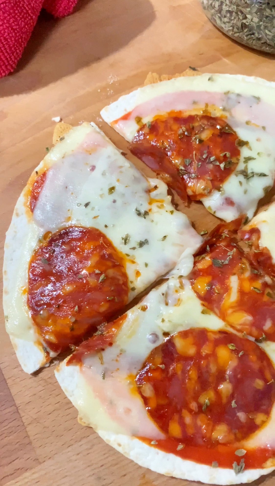 fajipizzaensartendechorizoyqueso