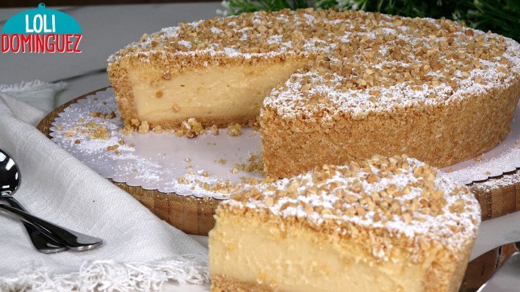 TARTA DE CREMA SIN HORNO. Especial para el verano