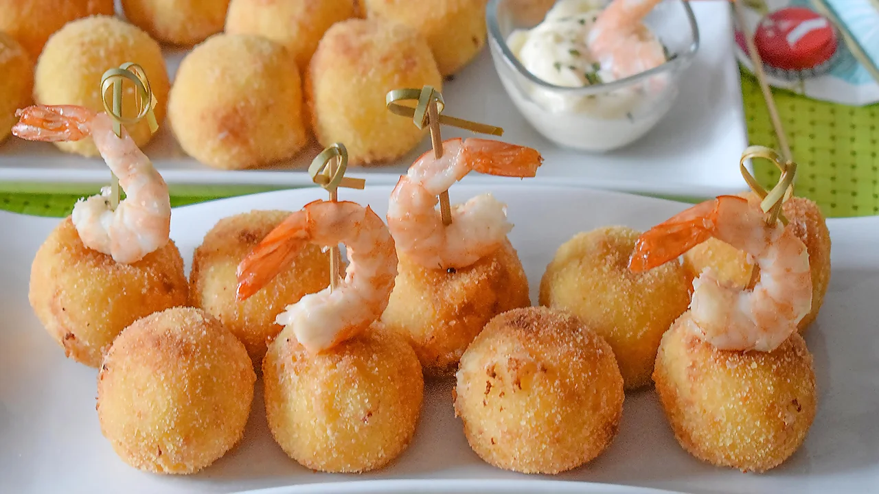 Croquetas de gambas